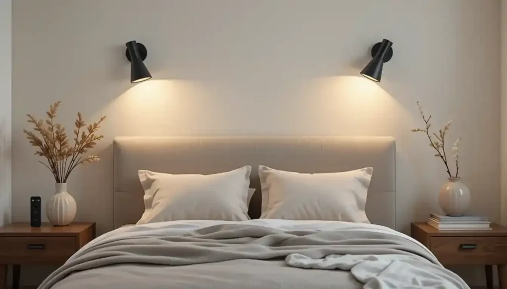 Plug-in Wall Sconces with Remote