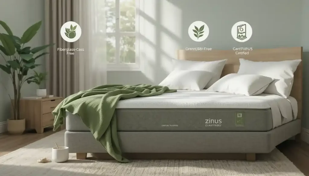 ZINUS 10 Inch Green Tea Memory Foam Mattress