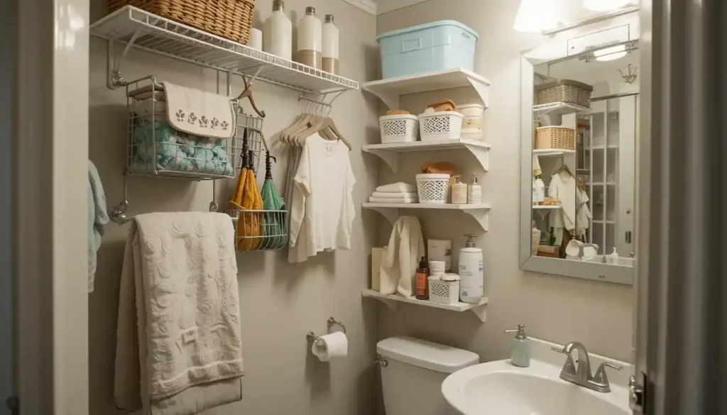 10 Genius Small Bathroom Storage Hacks in 2025