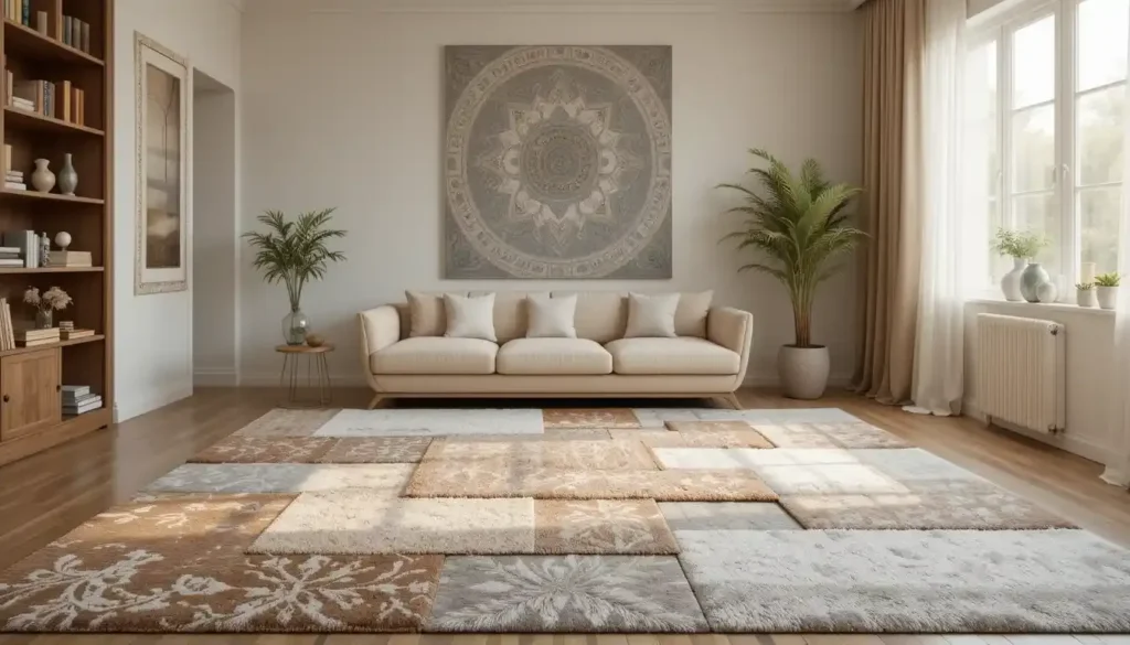 Layered Rugs for Texture and Warmth